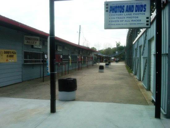 Auto City Speedway - May 2012 Walkway Looking East To Pits From Randy (newer photo)
